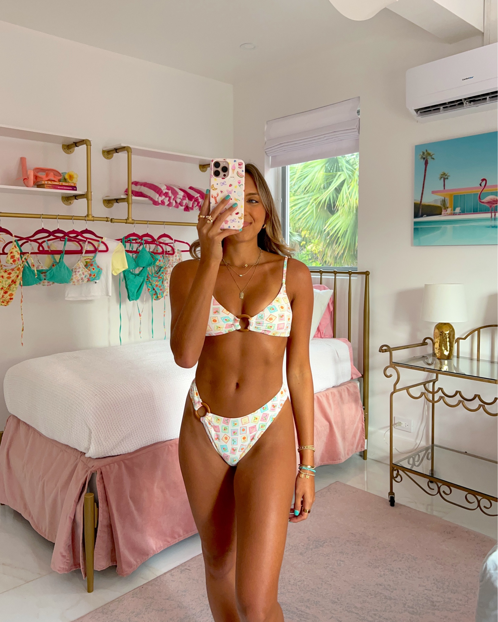 Dippin Daisys x Styled by McKenz swim is now live! Code MCK15 for 15% off 👙 wearing a size XS in all of the bikinis (besides the Palm triangle top, in a small in that style I recommend sizing up!) 