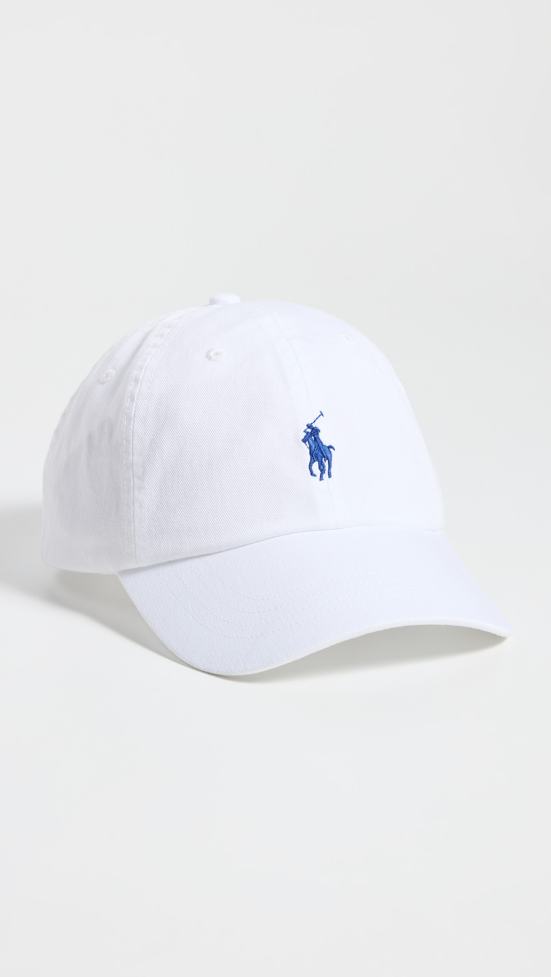 Polo Ralph Lauren Chino Sport Cap White/Marlin Blue One Size | Shopbop