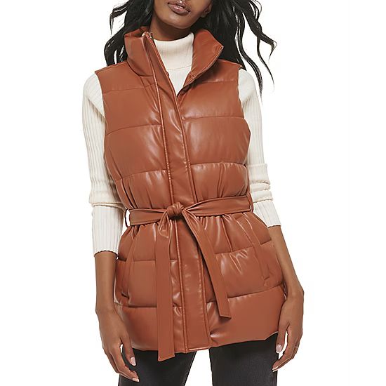 new!Levi's Belted Water Resistant Midweight Puffer Jacket | JCPenney