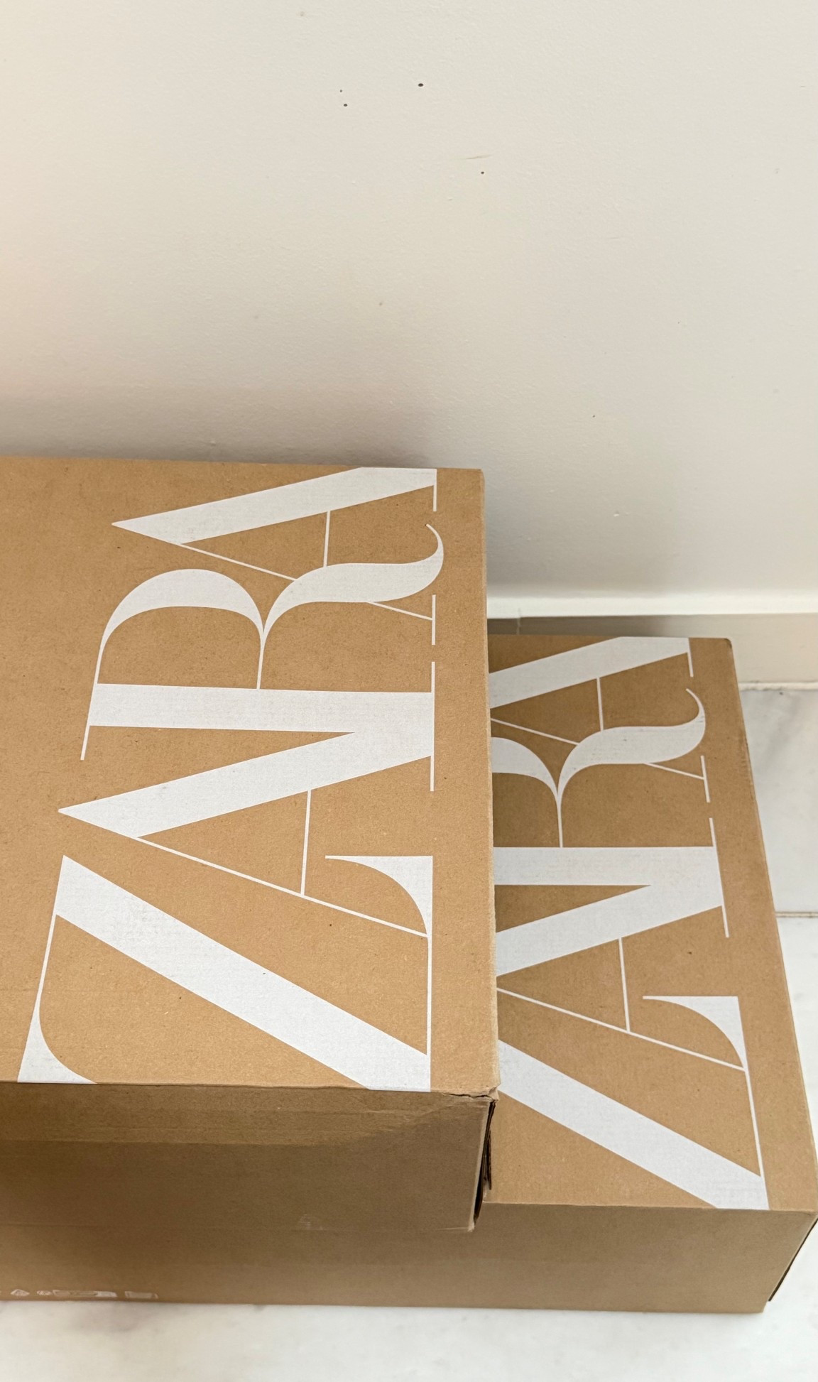 Just received my latest Zara order and I’m obsessed 🤍✨