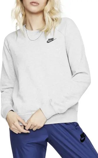 Nike Sportswear Essential Fleece Crewneck Sweatshirt | Nordstrom | Nordstrom