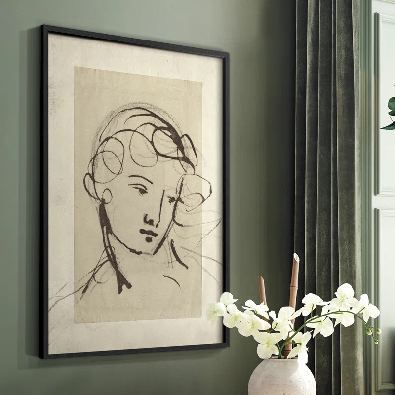 " Vintage Sketch CV " | Wayfair North America