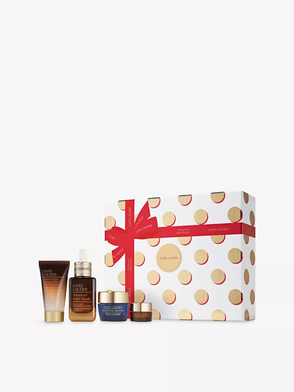 Advanced Night Repair Serum Lift + Glow Skincare Set | Selfridges