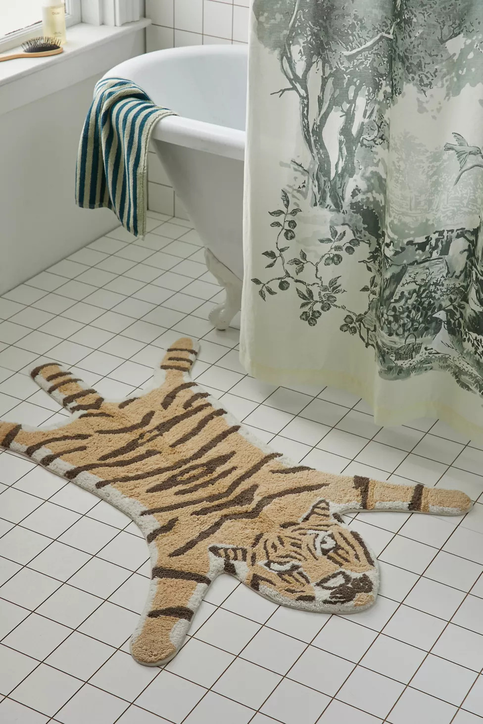 Tiger Bath Mat | Urban Outfitters (US and RoW)