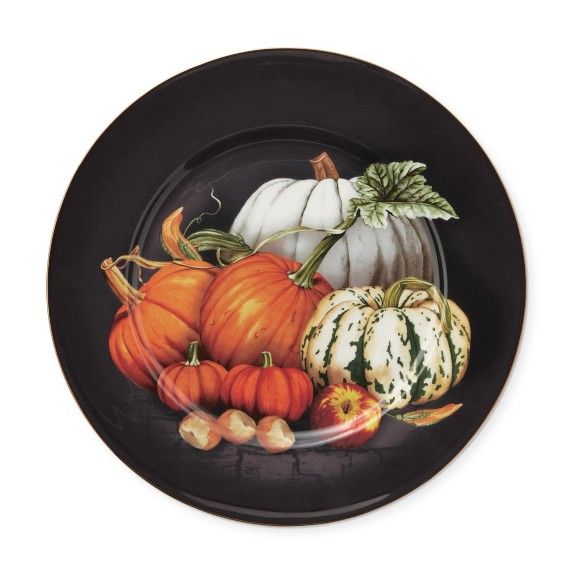 Harvest Pumpkin Dinner Plates | Williams-Sonoma