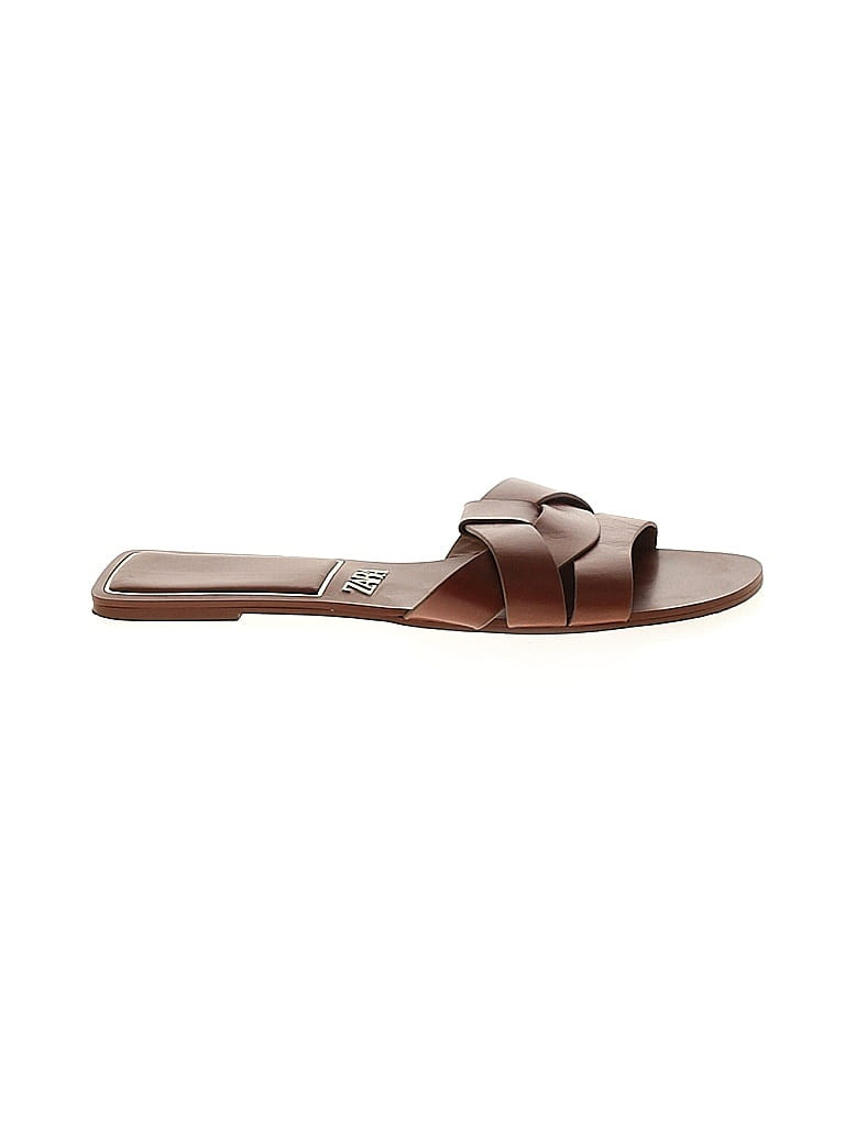 Zara Brown Sandals Size 40 (EU) - 48% off | ThredUp