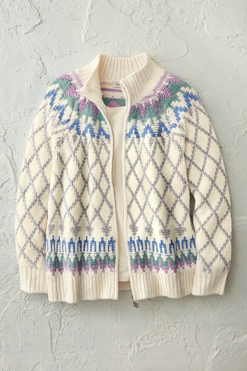 Nordic Mist Sweater Jacket | Coldwater Creek