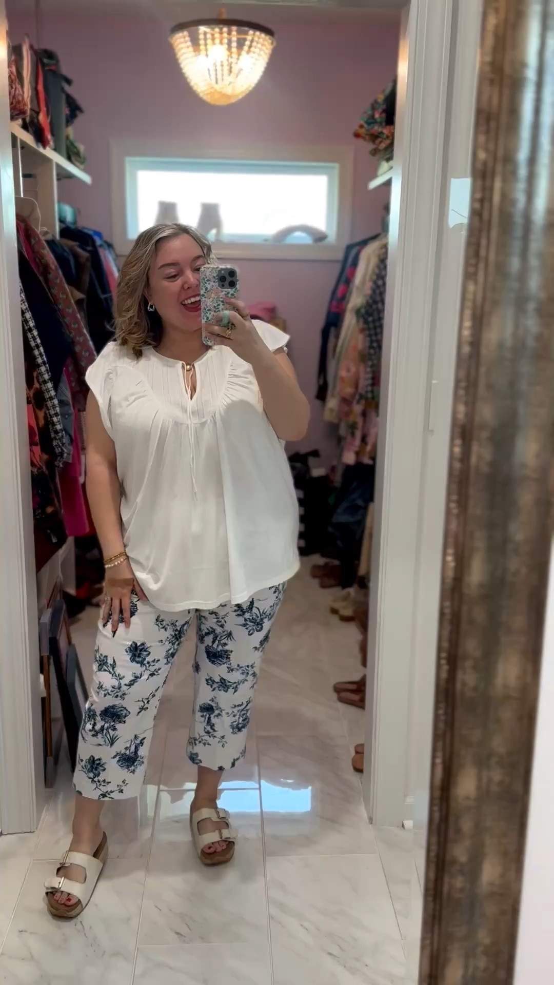 Happy Wednesday! I love these pretty blue florals so much! My top + capris are both from @Lane Bryant and they’re 40% off! 

#LTKSaleAlert #LTKootd #LTKPlusSize