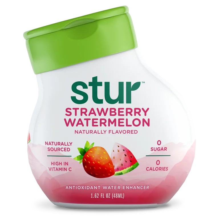 Stur Simply Strawberry Watermelon Liquid Water Enhancer Drink Mix, 1.62 fl oz, Sugar Free, Zero C... | Walmart (US)