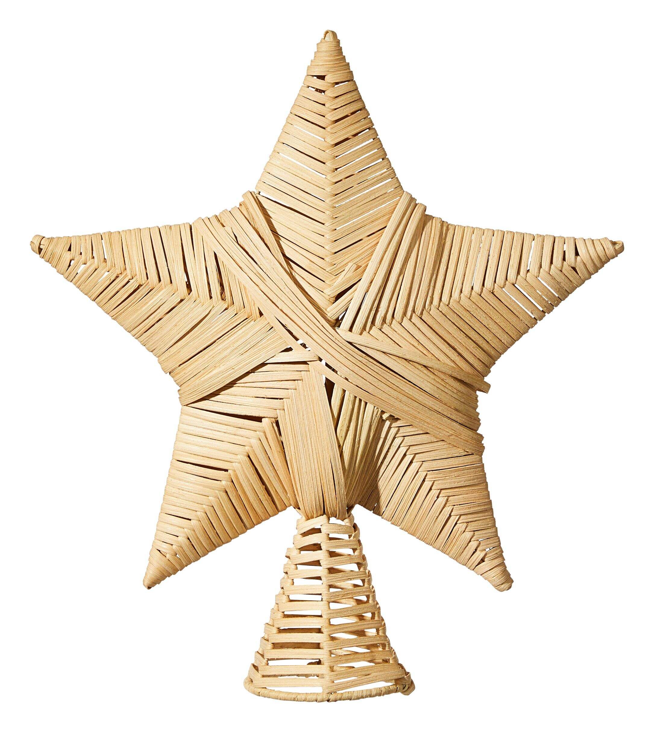 CANVAS Winter Garden Christmas Tree Topper, Natural Straw | Canadian Tire