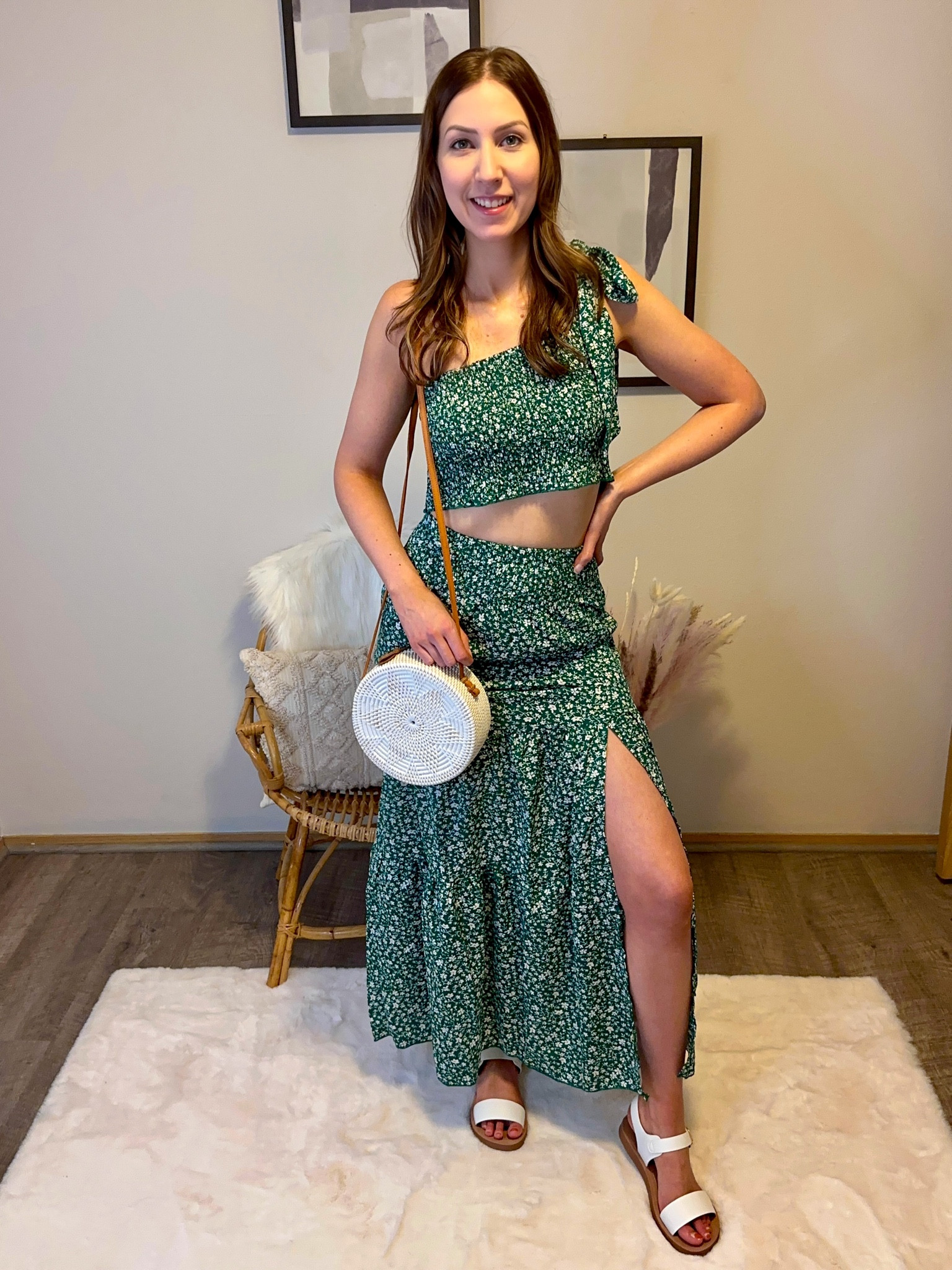 Heading to Hawaii in a couple weeks. Definitely bringing this two piece set along with me! Love the one shoulder tie detail & the slit at the side of the skirt. 🙌

Follow @jenniferxherron for more inspiration ✨

#LTKunder50 #LTKtravel #LTKFind