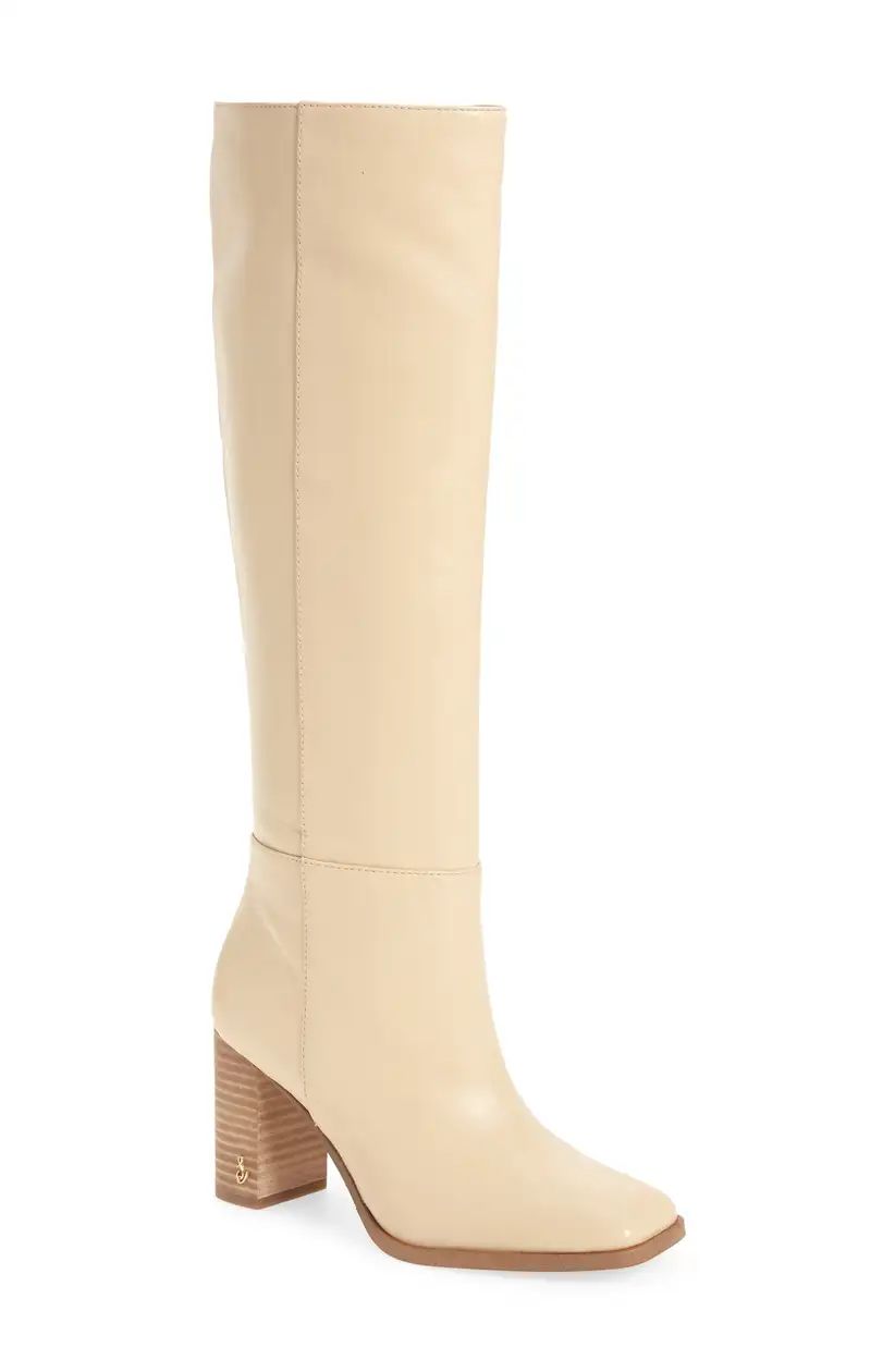 Sam Edelman Olly Knee High Boot (Women) (Wide Calf) | Nordstrom