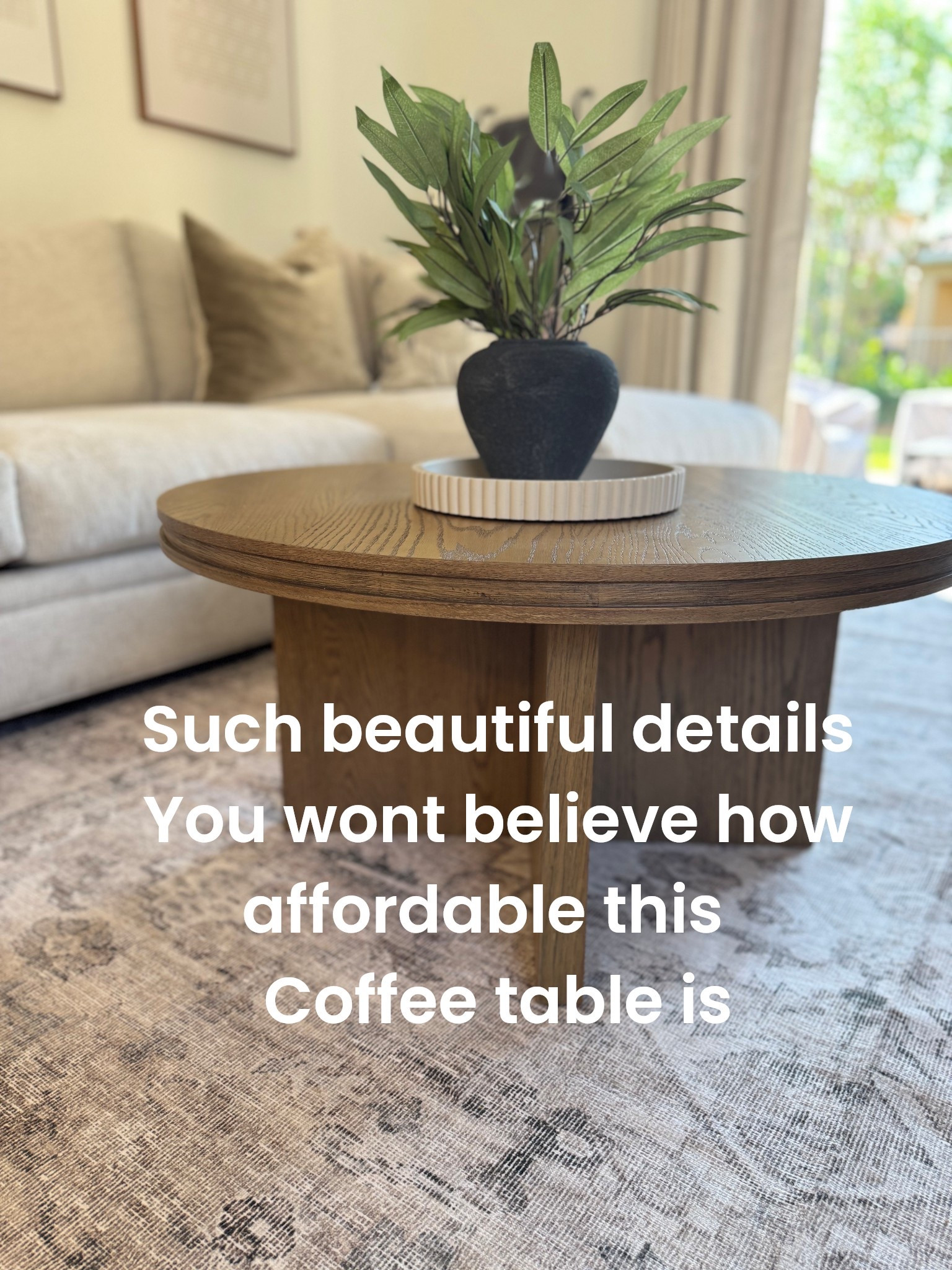 You won’t believe how affordable this coffee table is by looking at it! The details, material and quality are beyond expectations 

#LTKHome #LTKStyleTip #LTKSaleAlert
