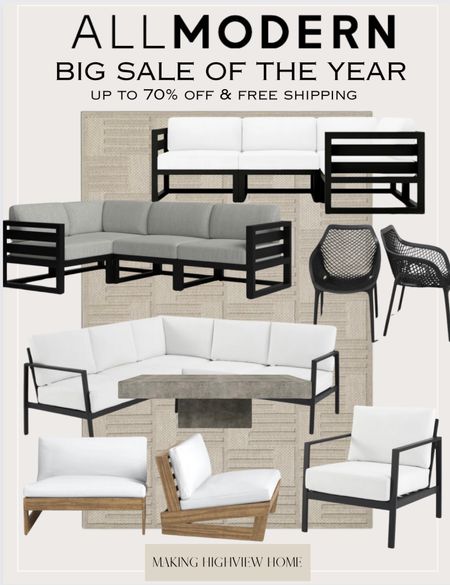 AllModern’s BIG SALE is in full swing with savings up to 70% off and fast & free shipping! These outdoor pieces are perfect for any patio and the prices can’t be beat! Sale runs from 5/4-5/6!

@allmodern #modermadesimple #allmodernpartner

#LTKhome #LTKSeasonal #LTKsalealert