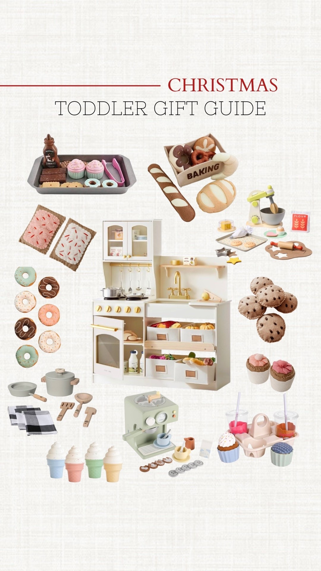 Christmas Kitchen Toddler Gift Guide Ideas 

#LTKHoliday #LTKKids #LTKGiftGuide