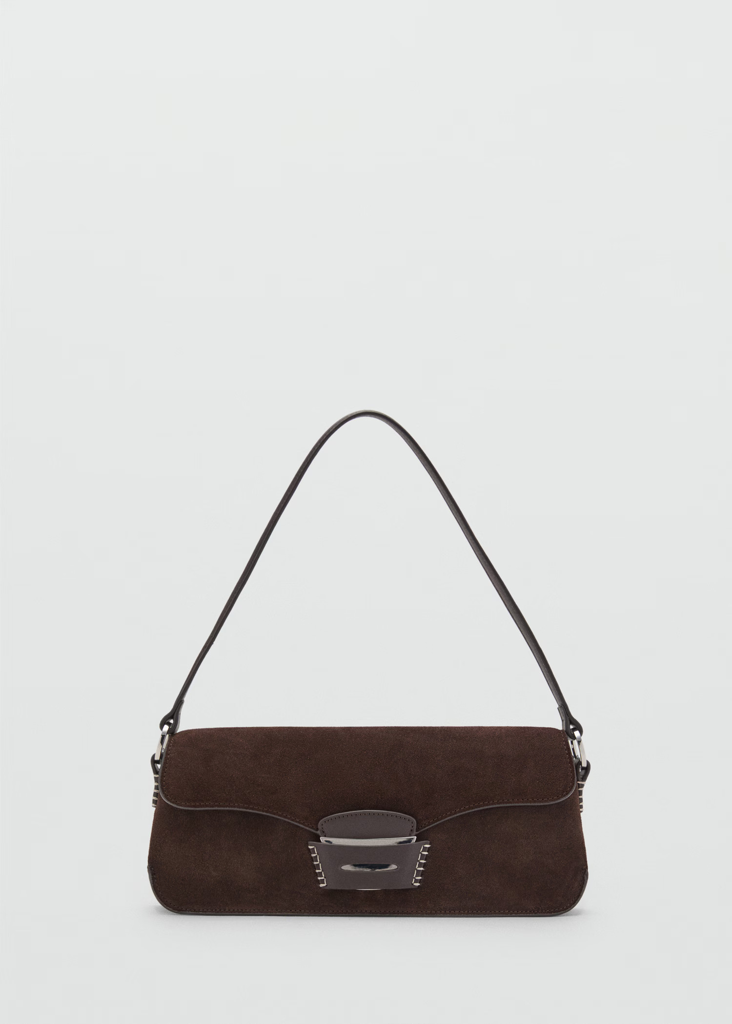 Suede shoulder bag - Women | MANGO USA | Mango (US/MX/AU)