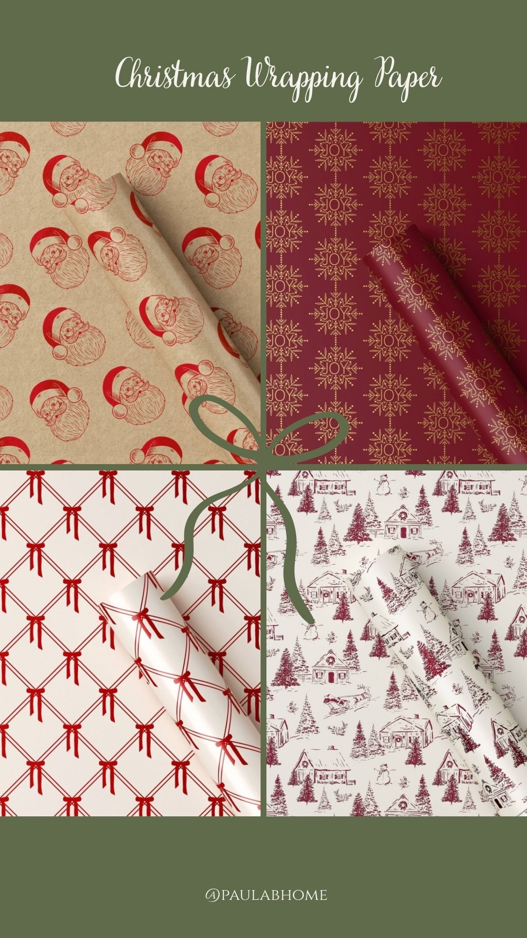 Target wrapping paper for Christmas  

#LTKSeasonal #LTKHome #LTKHoliday