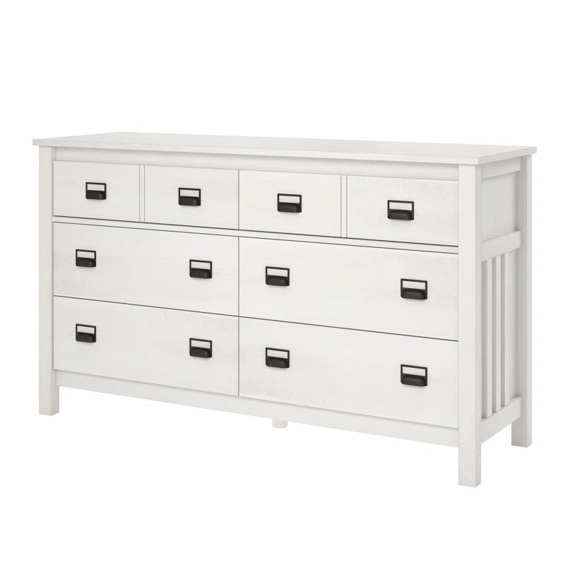Ivory Olmstead 6 Drawer Double Dresser | Wayfair North America