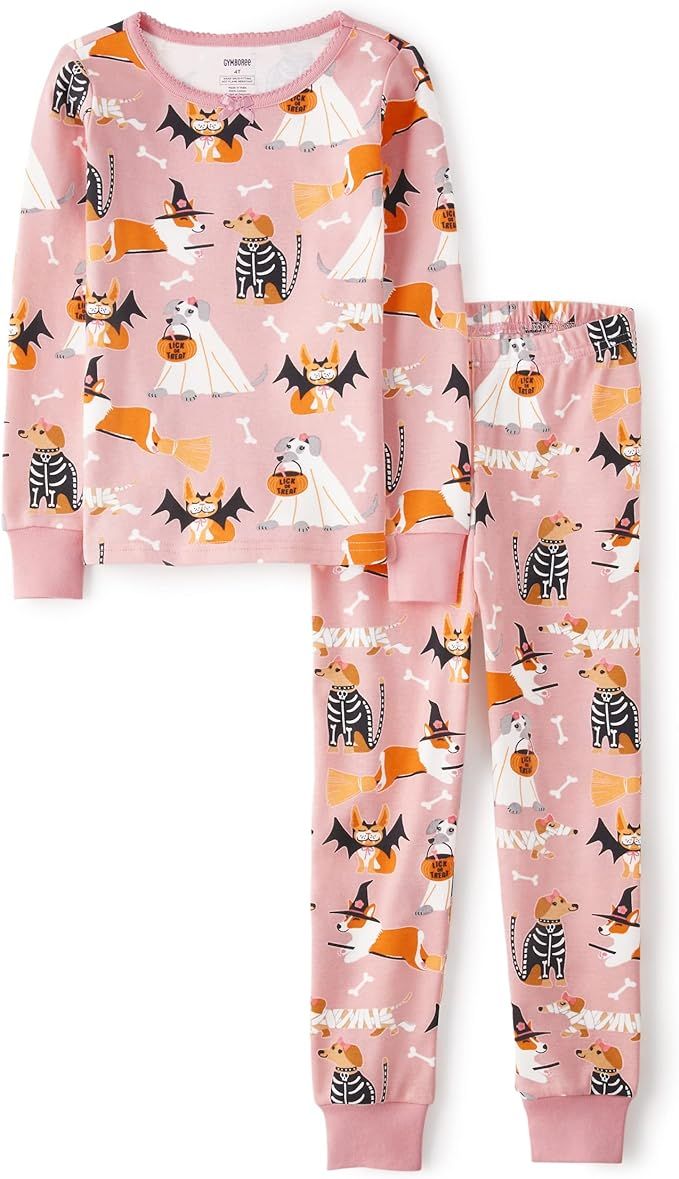 Gymboree Unisex-Child Gymmie Cotton Pajama Sets, Big Kid, Toddler | Amazon (US)