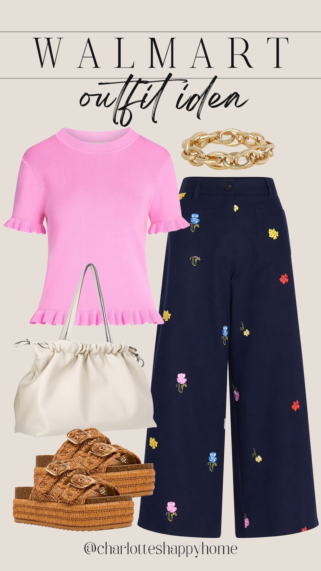Spring outfit idea from Walmart!

#walmartfinds

Walmart finds. Walmart fashion. Walmart new arrivals. Walmart floral embroidered pants. Walmart spring sweater. Walmart spring outfit. Trendy spring style. 

#LTKmomlife #LTKootd #LTKSeasonal