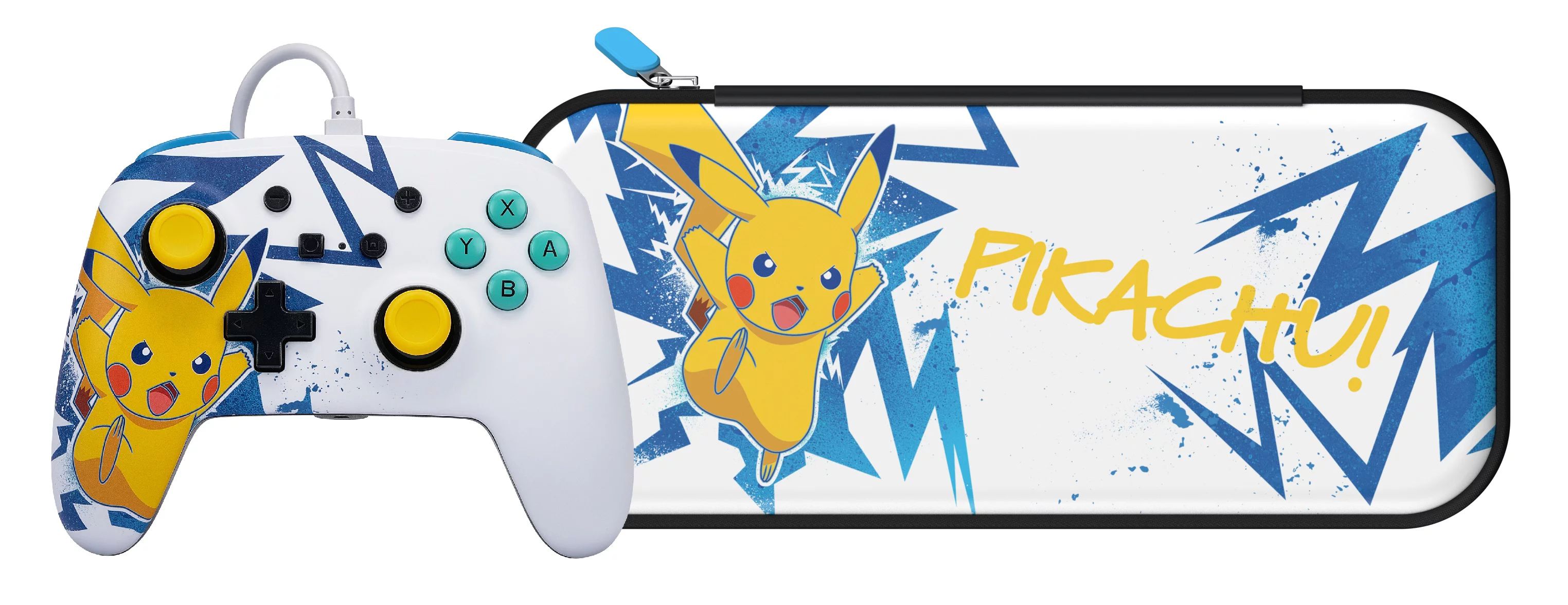 PowerA Enhanced Wired Controller and Slim Case for Nintendo Switch — Pikachu High Voltage - Wal... | Walmart (US)