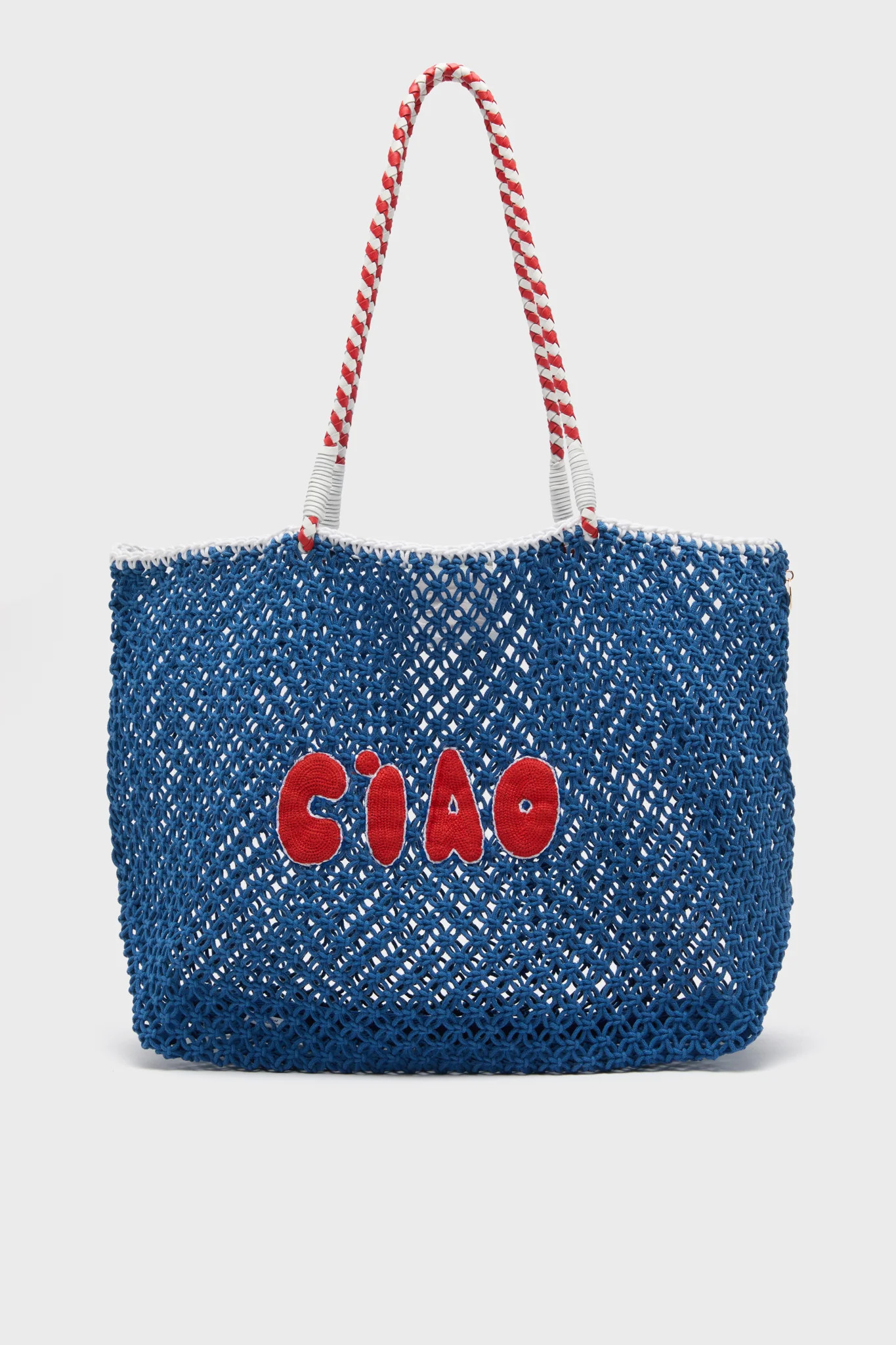 Cobalt with Poppy Ciao L'ete Tote | Tuckernuck (US)