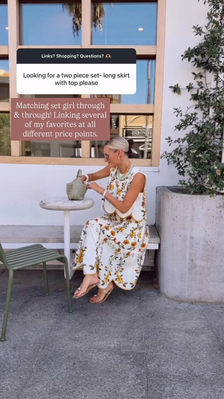 I love a matching set! Such an easy outfit to put together, & you can style the pieces separately to create more looks! Wearing XS!

Loverly Grey, farm rio, summer outfit, matching sets, vacation looks, Amazon

#LTKSeasonal