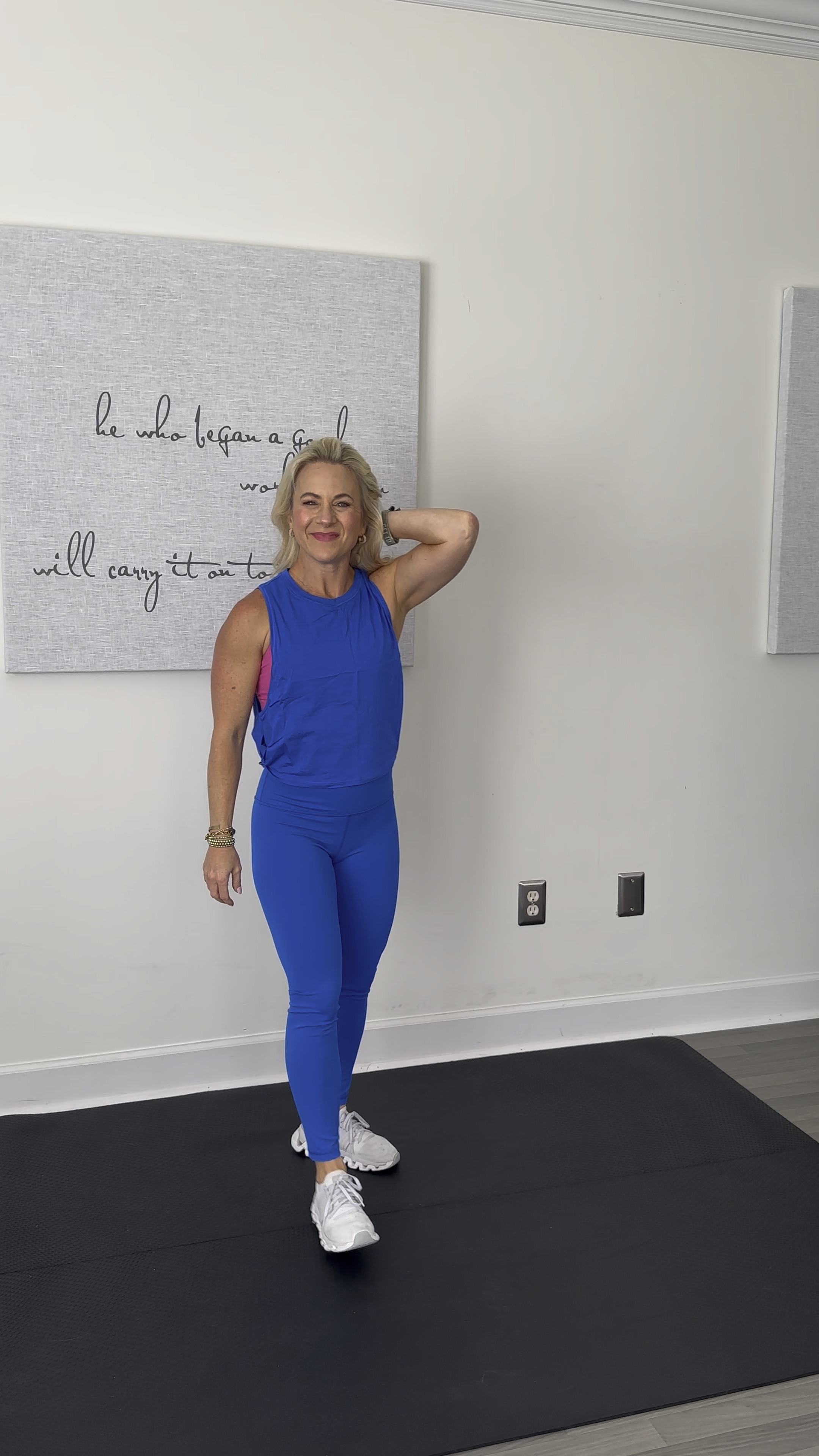 Butterlux fabric is the best! High waisted with great coverage and support 💙

#LTKbeauty #LTKfitness #LTKfindsunder50