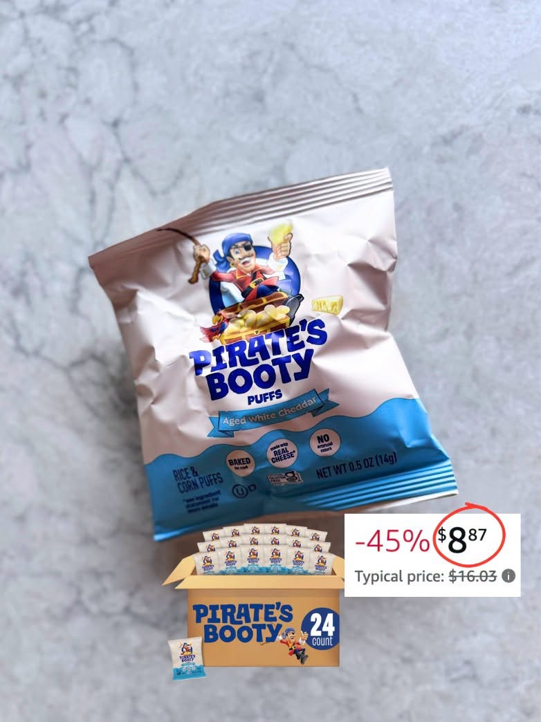 Pirates booty snacks on sale!

kids bulk snacks
individually wrapped snacks
school lunchbox snacks
after school snack ideas
kid friendly snack packs
pantry snack essentials
grab and go treats
classroom snack options
family size variety packs
easy snacks for kids

#LTKSeasonal #LTKSaleAlert