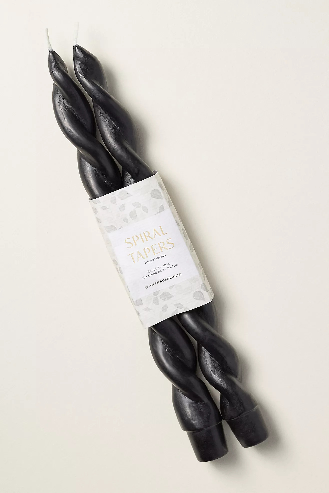 Twisted Taper Candles, Set of 2 | Anthropologie (US)