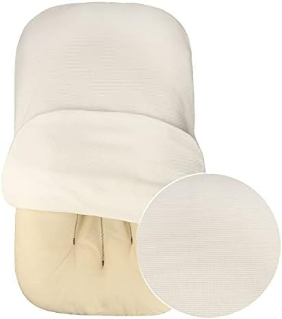 NoomiNest Baby Lounger Cover ONLY | 100% Waffle Cotton (Natural White) | Amazon (US)