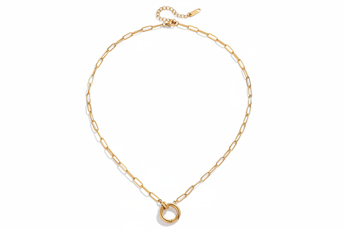 Orbit Necklace - Gold | Garnished in Gold