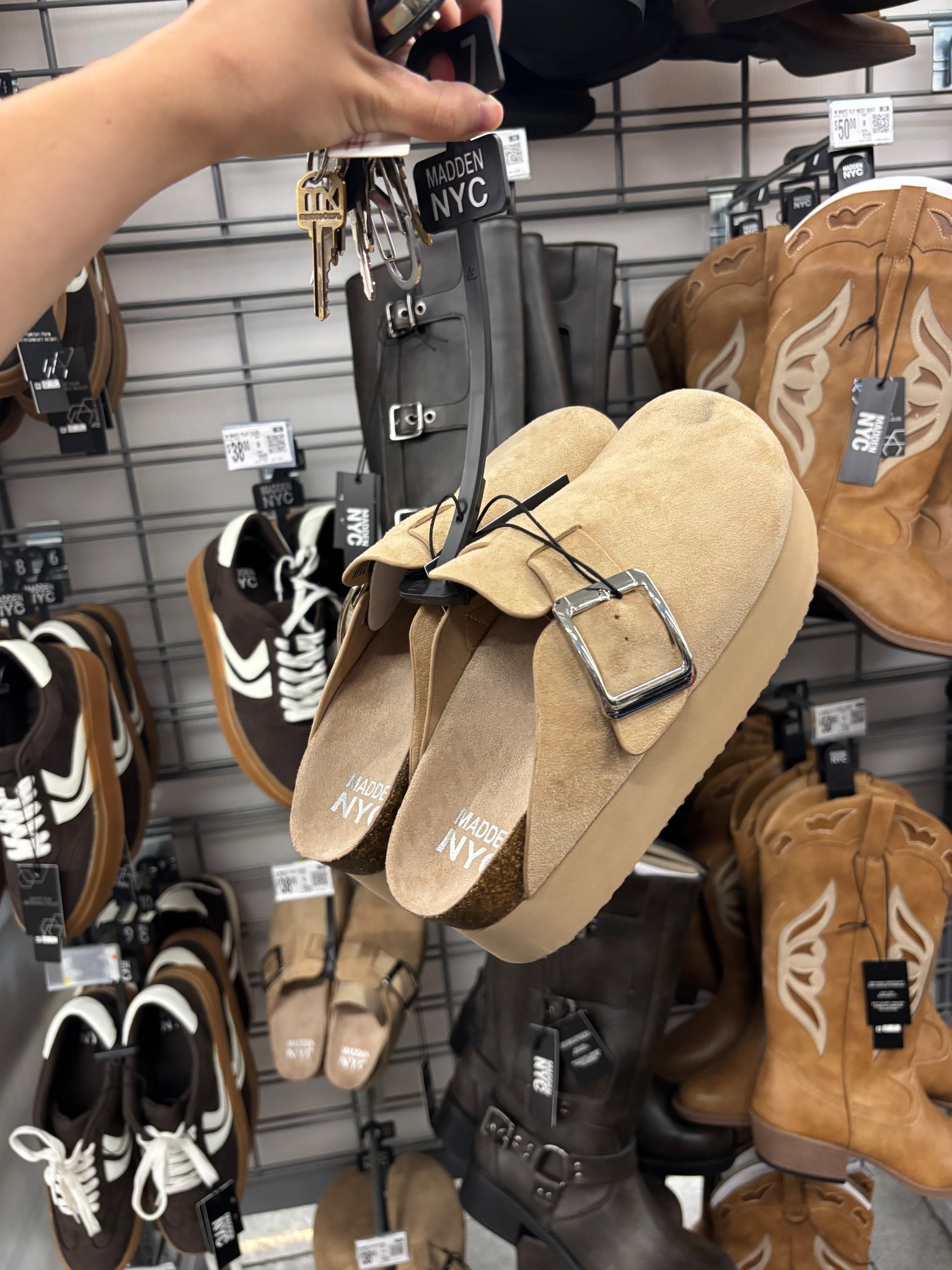 Madden NyC platform clogs! Linking the time and tru ones that were platformless 

#LTKSeasonal #LTKFindsUnder50 #LTKShoeCrush