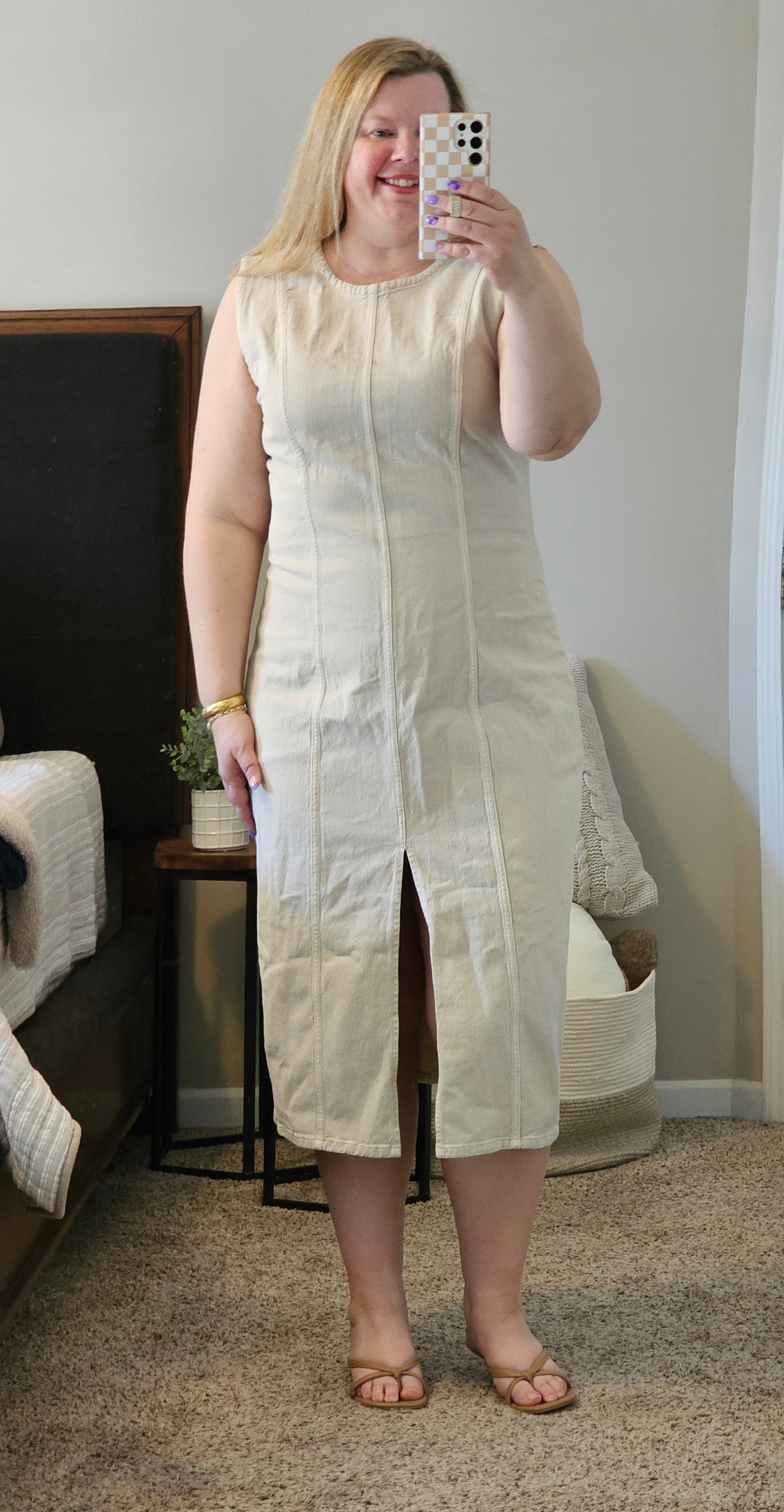 Denim dress size XLShoes TTS

#LTKSpringSale #LTKfindsunder100 #LTKmidsize