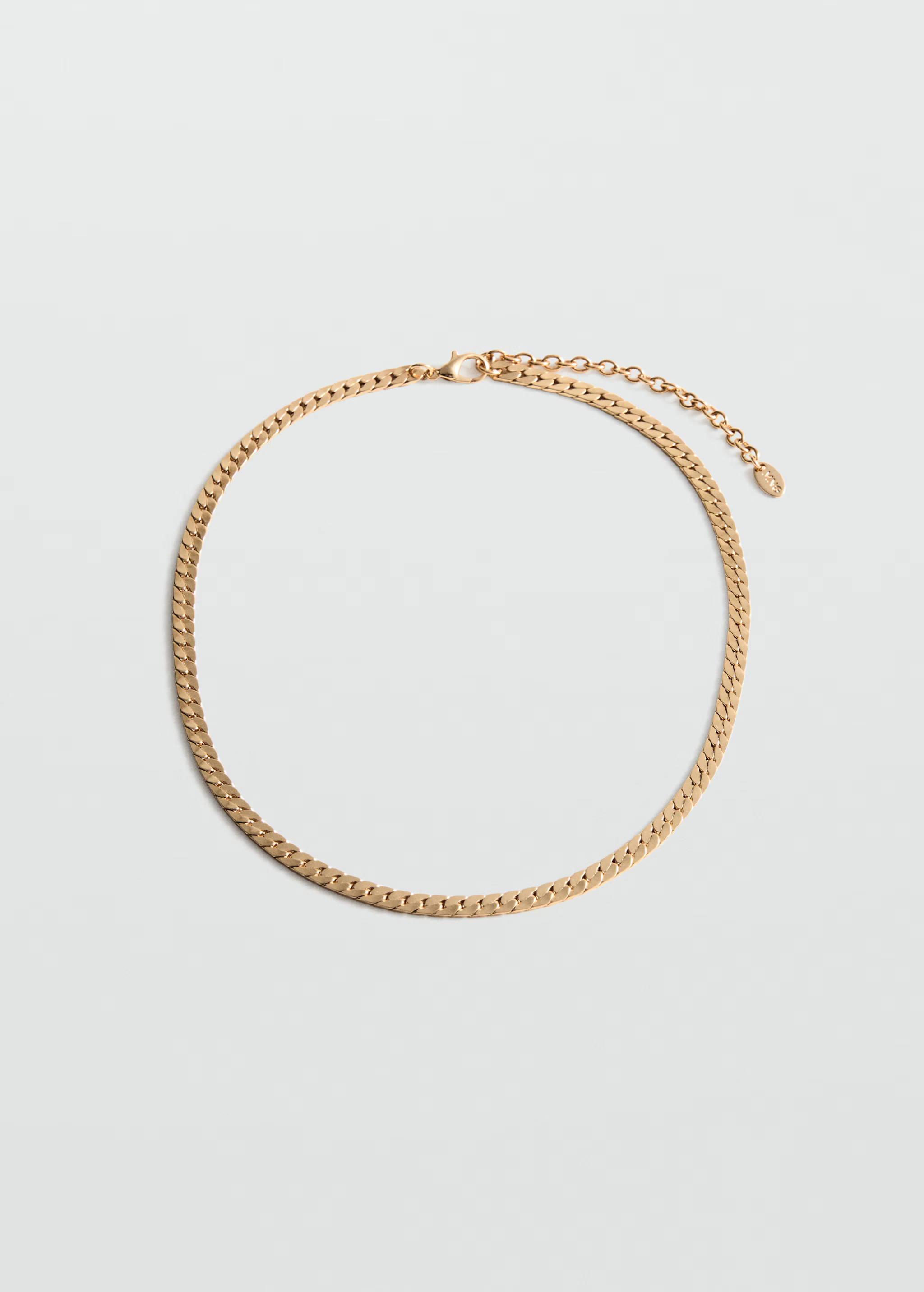 Flat chain necklace - Women | MANGO United Kingdom | MANGO (UK)