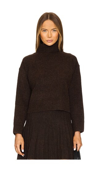 Marceline Sweater in Brown | Revolve Clothing (Global)
