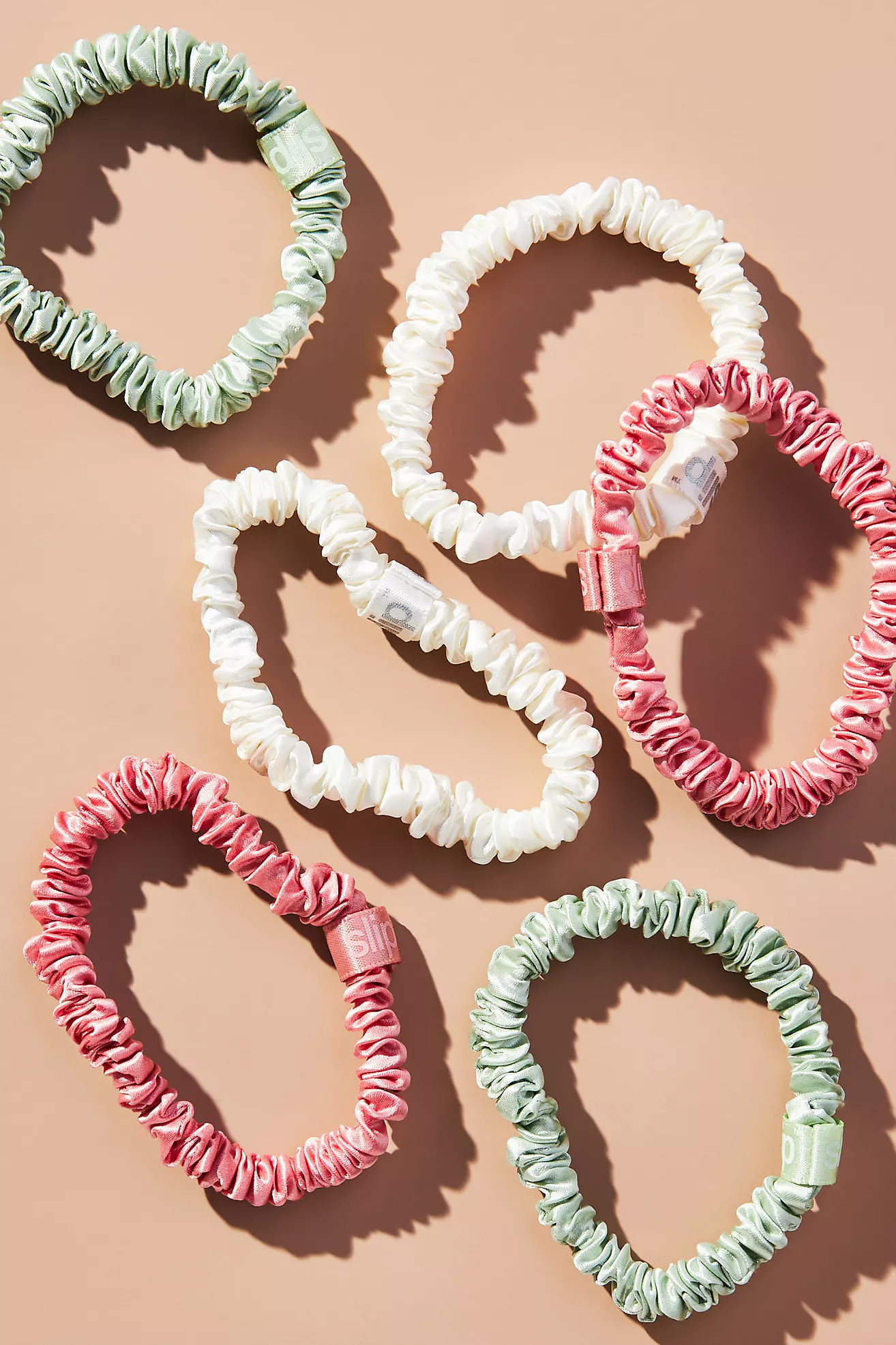 Slip Pure Silk Bellerose Skinny Scrunchies | Anthropologie (US)