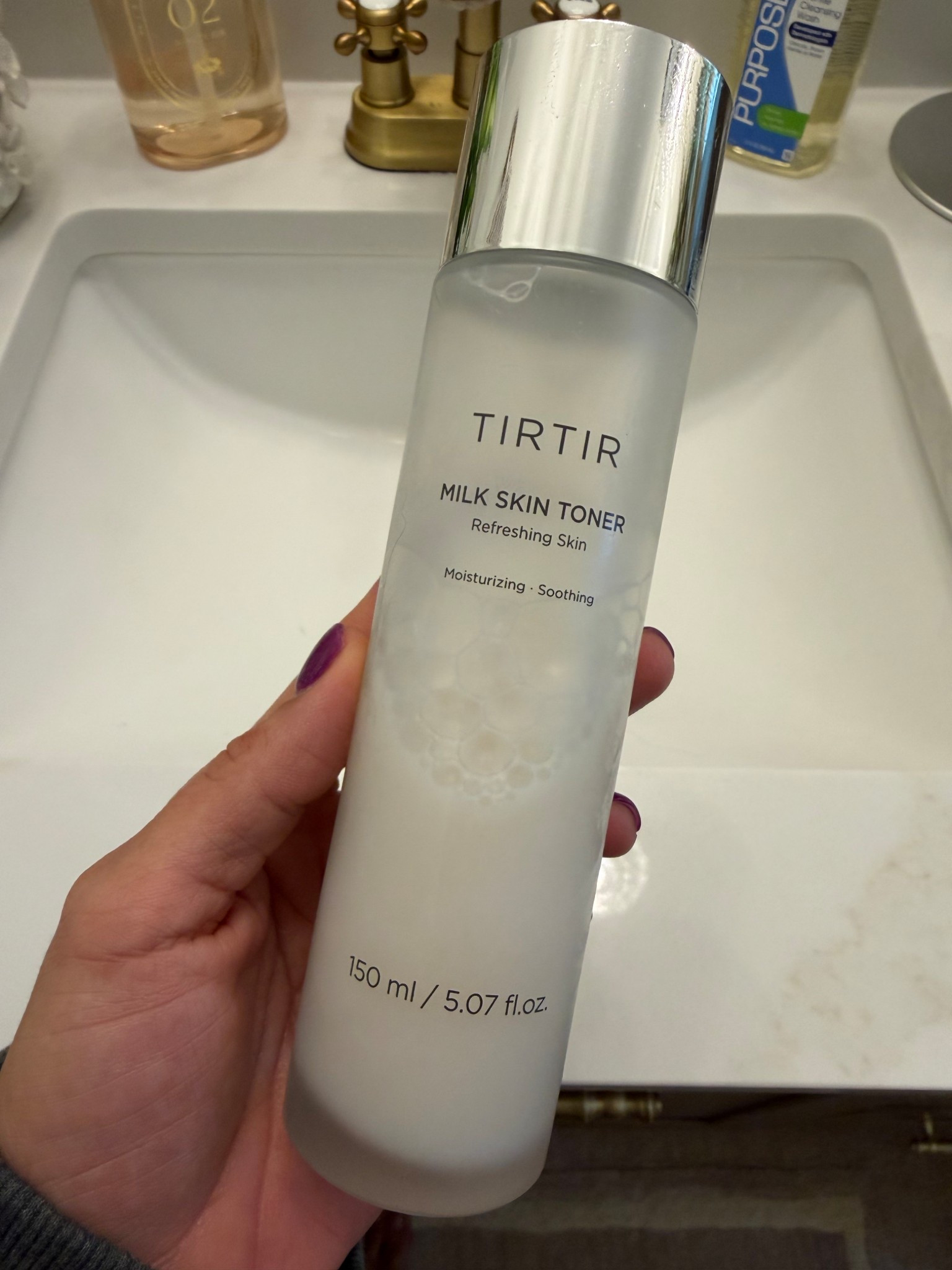 The way my skin absolutely DRINKS this stuff. So soothing & hydrating. And maybe I’m crazy, but it feels like anything I apply after (serums/moisturizer) absorbs so much better! 🙌🏼

#LTKselfcare #LTKgrwm #LTKBeauty