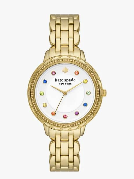 morningside gold-tone stainless steel watch | Kate Spade (US)