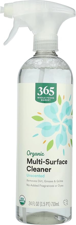 365 by Whole Foods Market, Organic Multi-Surface Cleaner, Unscented, 24 Fl Oz | Amazon (US)