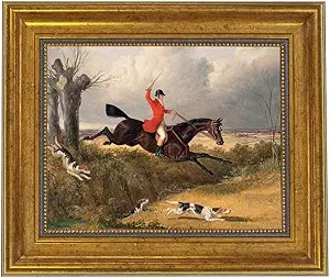 Schooner Bay Co. - John Frederic Herring Clearing a Ditch 8 x 10” Oil Painting Print on Canvas ... | Amazon (US)