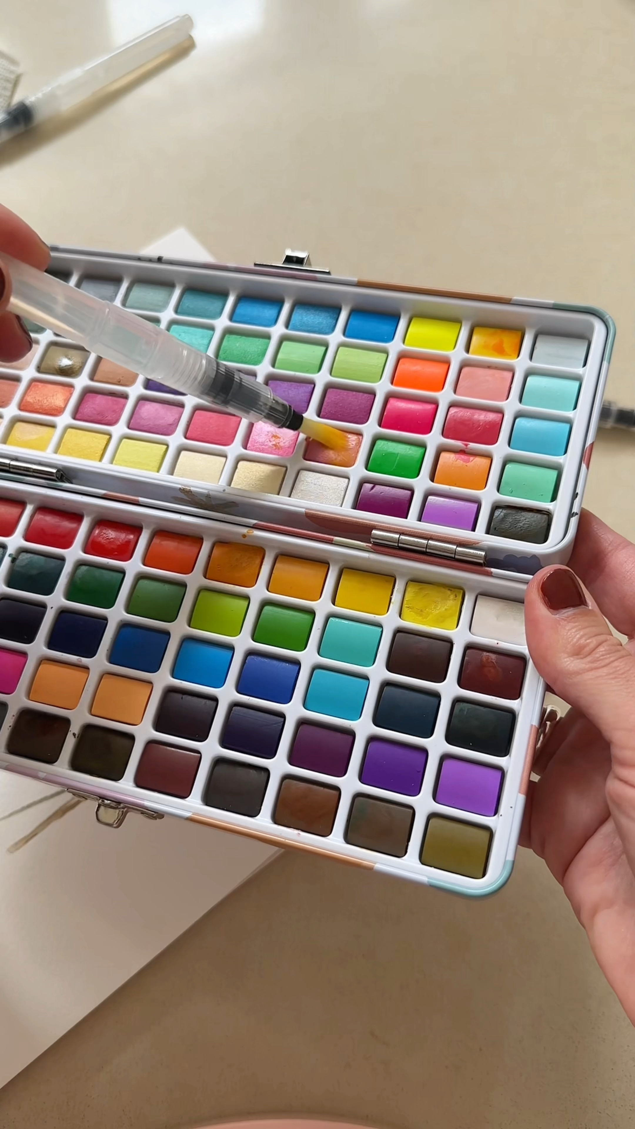 Compact watercolor set and paper pad (you do want to use paper made for watercolors so it blends well)

Amazon find, painting projects, art 

#LTKfamily #LTKGiftGuide #LTKfindsunder50