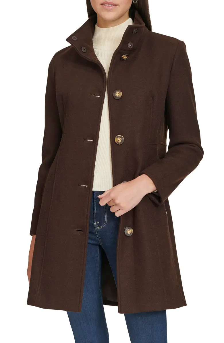 Calvin Klein Stand Collar Coat | Nordstromrack | Nordstrom Rack