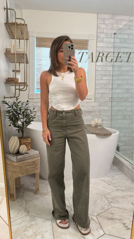 Target tanks size small
Target jeans size 0
Vince camuto sandals size 7

#target #outfit #laurabeverlin 

#LTKfindsunder50 #LTKfindsunder100 #LTKsalealert