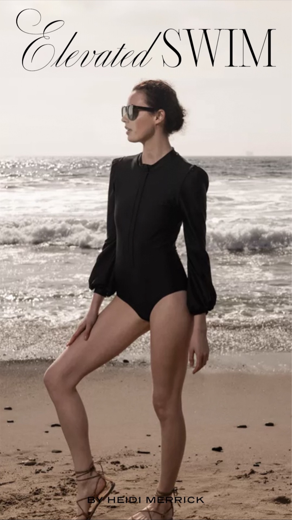 This Heidi Merrick Swimsuit is the perfect elevated and timeless swim for this summer. 