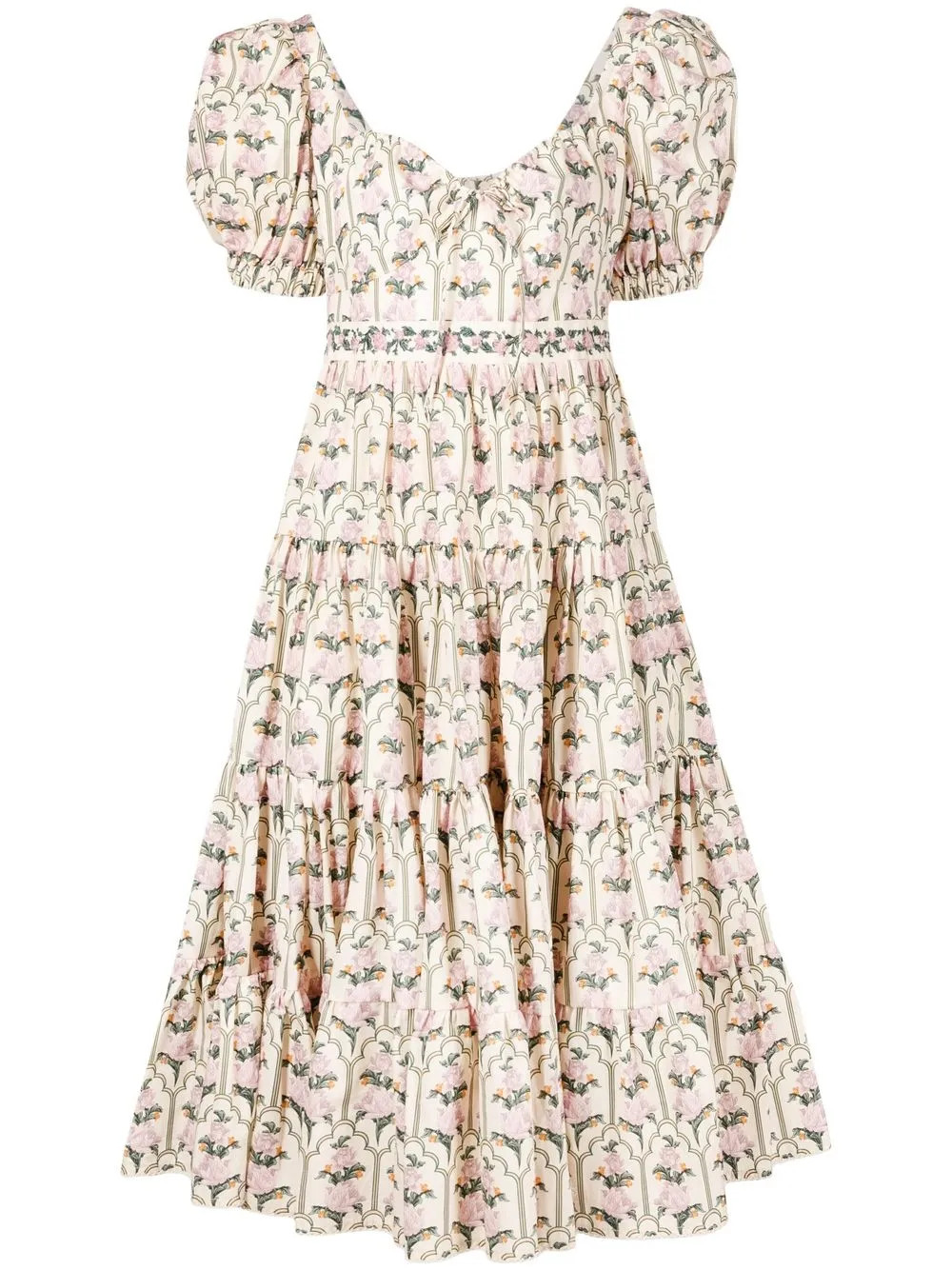 Palmera floral-print dress | Farfetch Global