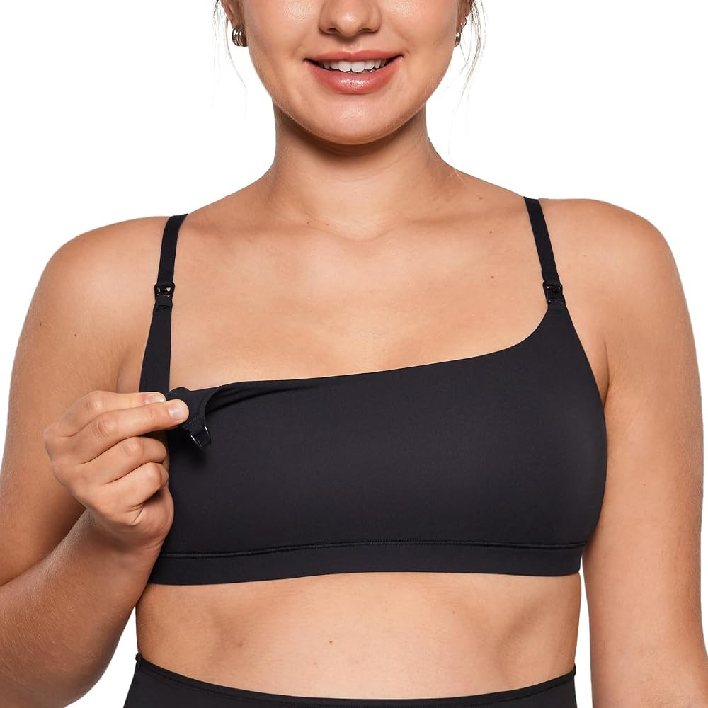 INLYRIC Women's Inbarely Soft Nursing Bras Unlined Bralettes Maternity Bra for Breastfeeding Unpa... | Amazon (US)
