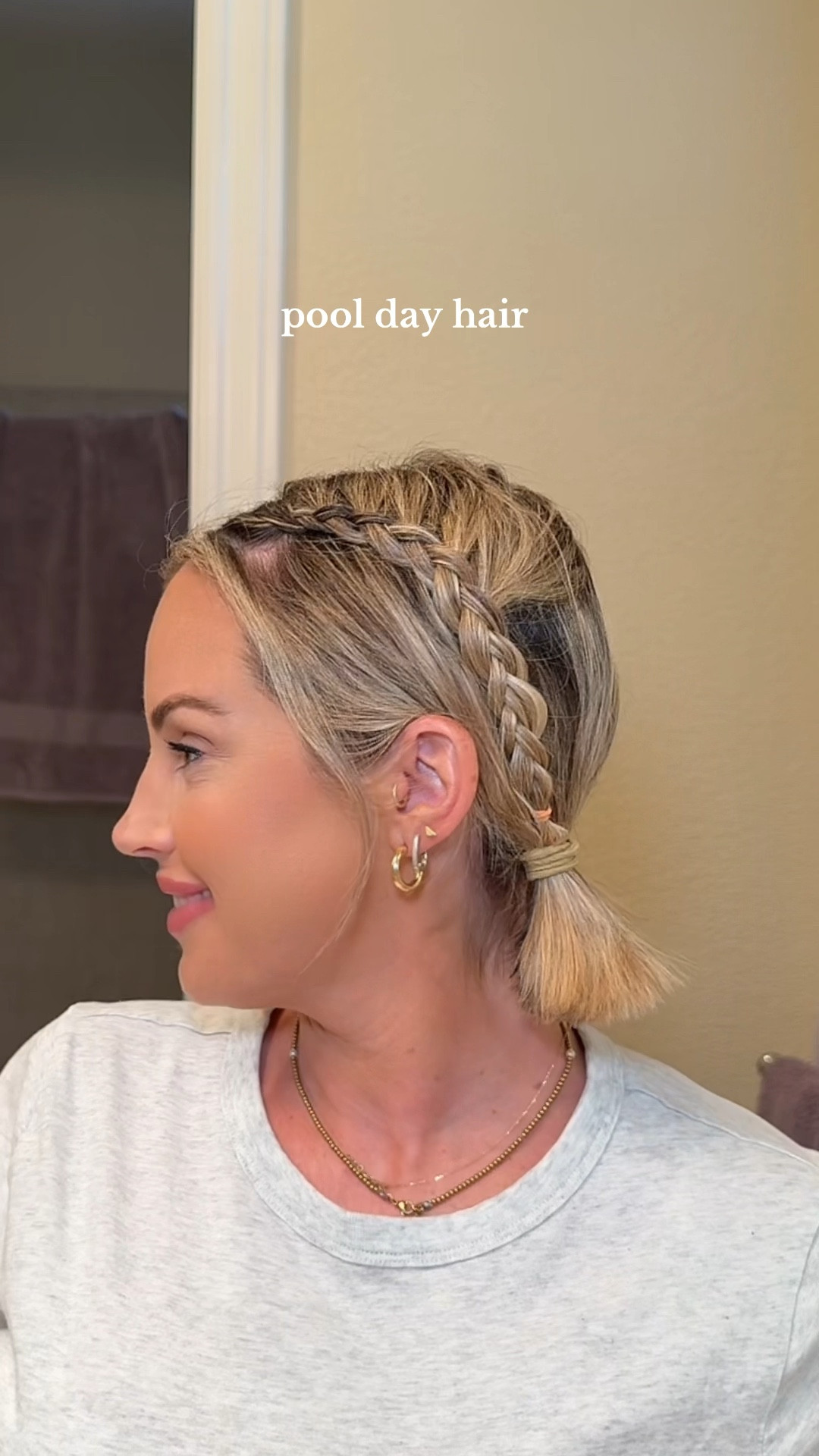 I feel like the back needs something…. #bluntbob #bobhaircut #blondebob #haircare #beachyhair #poolhair 

#LTKBeauty #LTKSeasonal #LTKSummerEdit