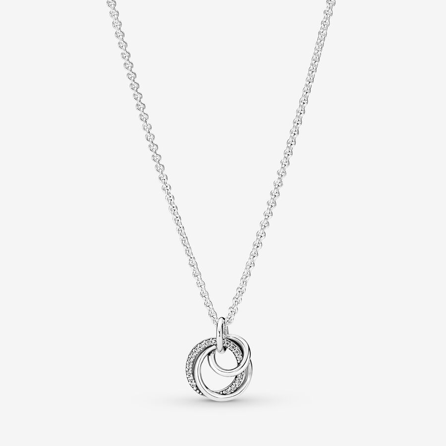 Family Always Encircled Pendant Necklace | Pandora (US)