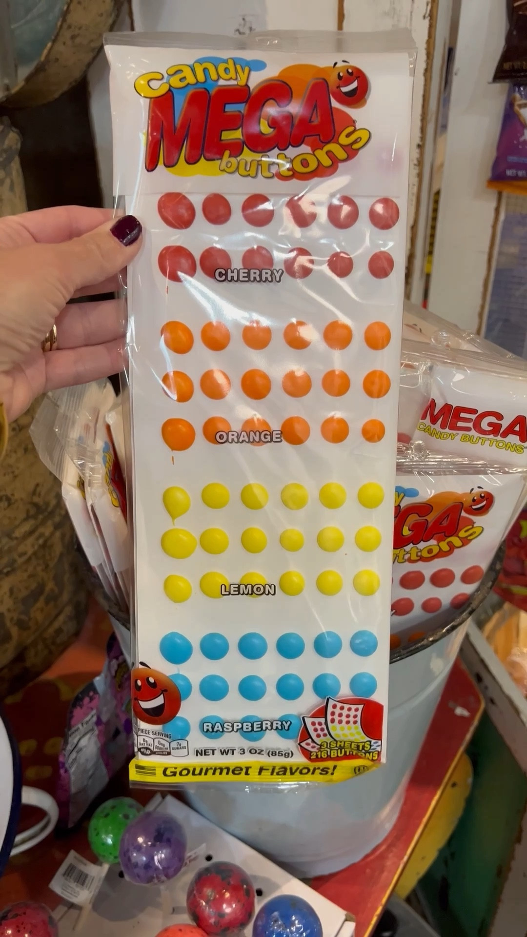 Does this candy remind you of your childhood? 

I remember eating these as a kid. Too fun!
 


#LTKSeasonal #LTKFindsUnder100 #LTKOver40 #LTKmomlife #LTKSaleAlert #LTKFindsUnder50 #LTKstorytime #LTKU #LTKKids #LTKTravel